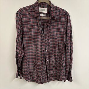 Grayson Women's Classic Plaid Button Down Shirt
